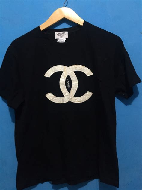 chanel logo t shirt replica|Altro.